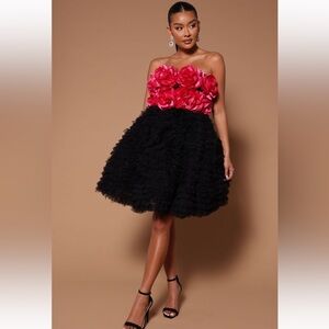 Elegant flower dress